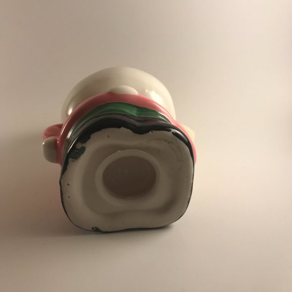 Vintage Girl with Cat Ceramic Coin Bank Hand Painted - Picture 7 of 7